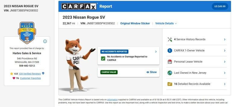 2023 Nissan Rogue SV - 1 OWNER - MIDNIGHT EDITION Webster MA 2023 Nissan Rogue SV - 1 OWNER - MIDNIGHT EDITION Webster MA