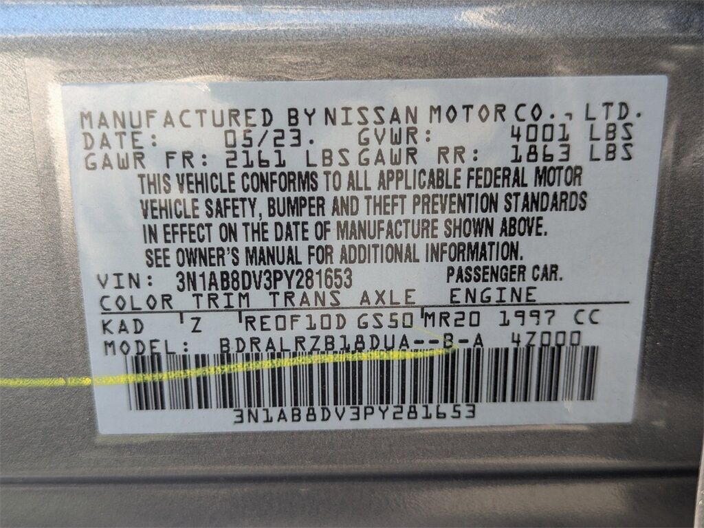 2023 Nissan Sentra SR Kennesaw GA 2023 Nissan Sentra SR Kennesaw GA