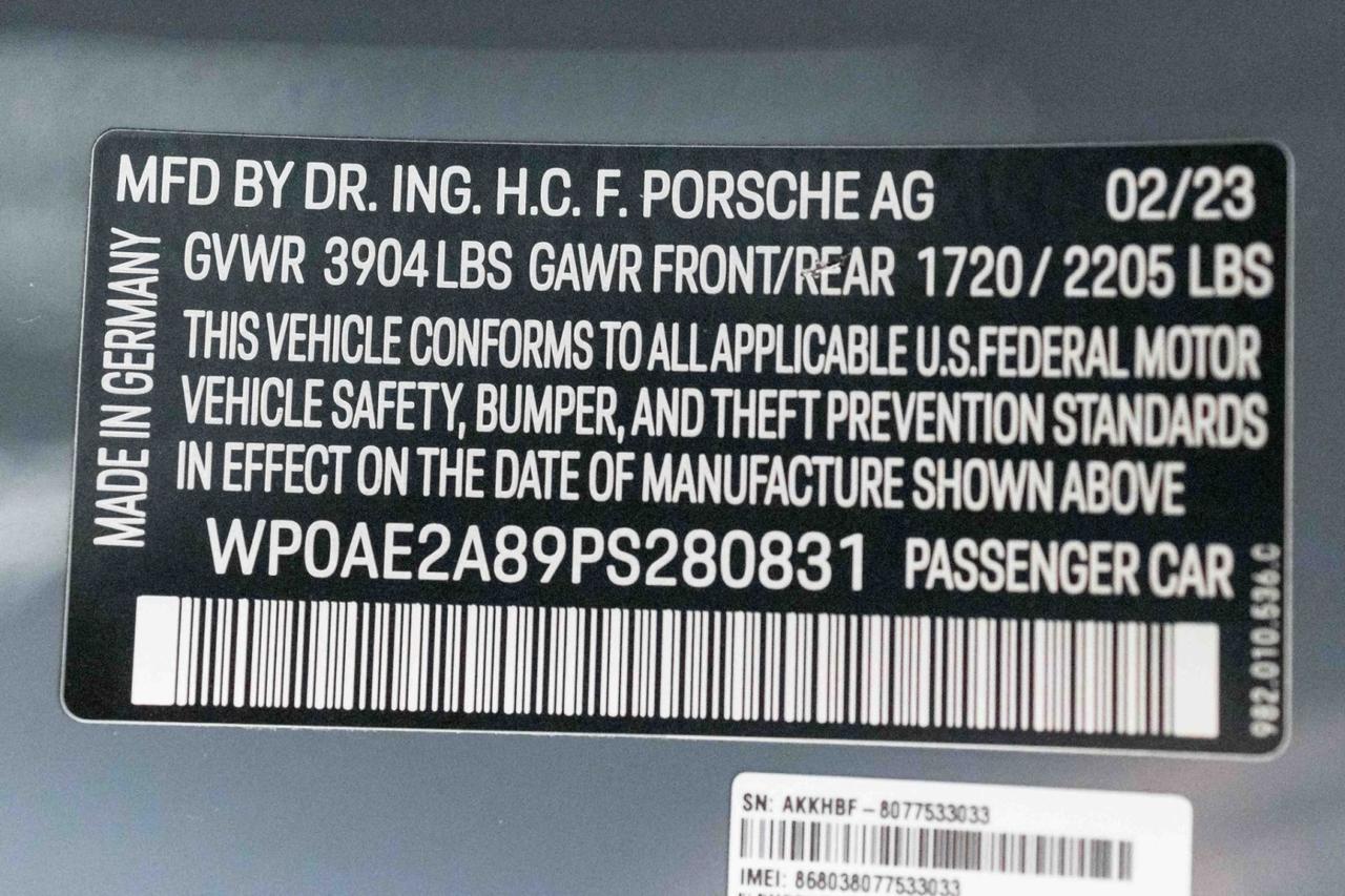 2023 Porsche 718 Cayman GT4 RS Marietta GA 2023 Porsche 718 Cayman GT4 RS Marietta GA