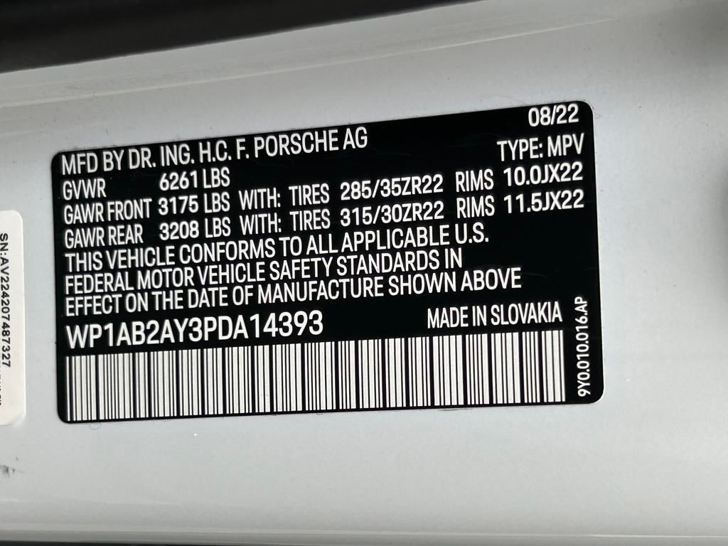 2023 Porsche Cayenne S Platinum Edition Lakeland FL