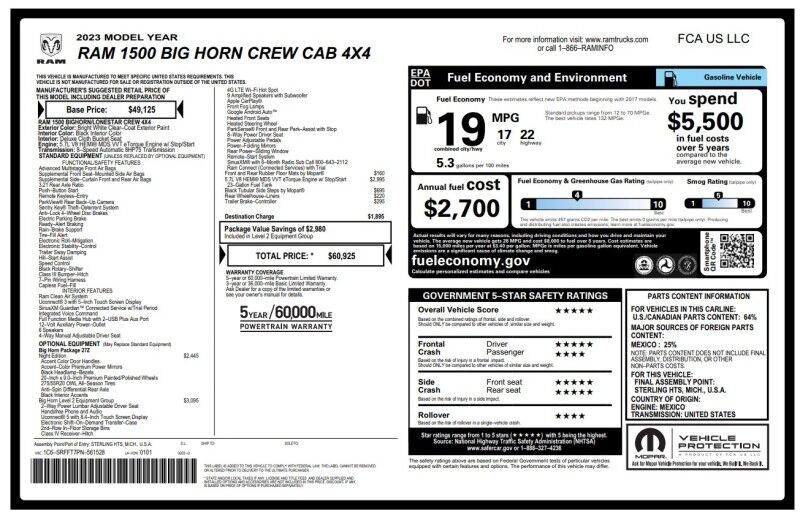 2023 Ram 1500 Big Horn - 1 OWNER - MIDNIGHT EDITION Webster MA 2023 Ram 1500 Big Horn - 1 OWNER - MIDNIGHT EDITION Webster MA