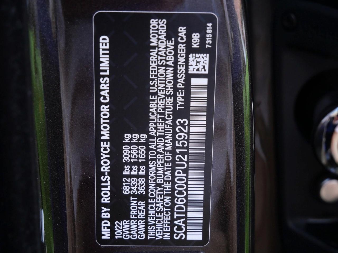 2023 Rolls-Royce Ghost Black Badge Black Badge Lawrence KS