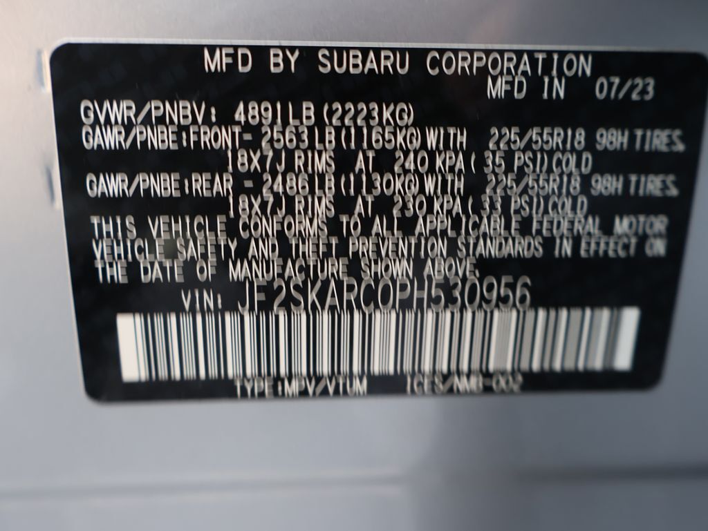 2023 Subaru Forester Touring