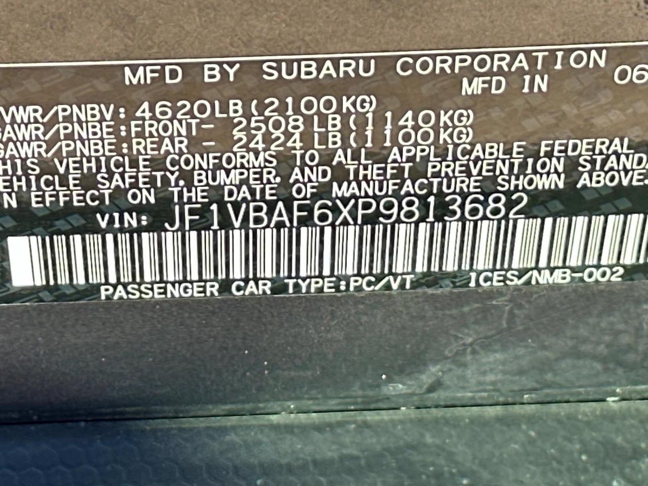 2023 Subaru WRX Premium Woodbridge VA