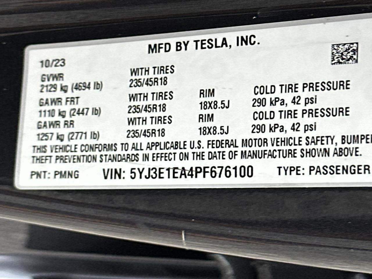 2023 Tesla Model 3 Base Woodbridge VA