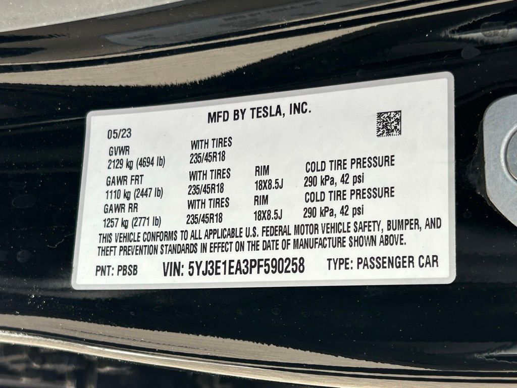 2023 Tesla Model 3 Base Lakeland FL