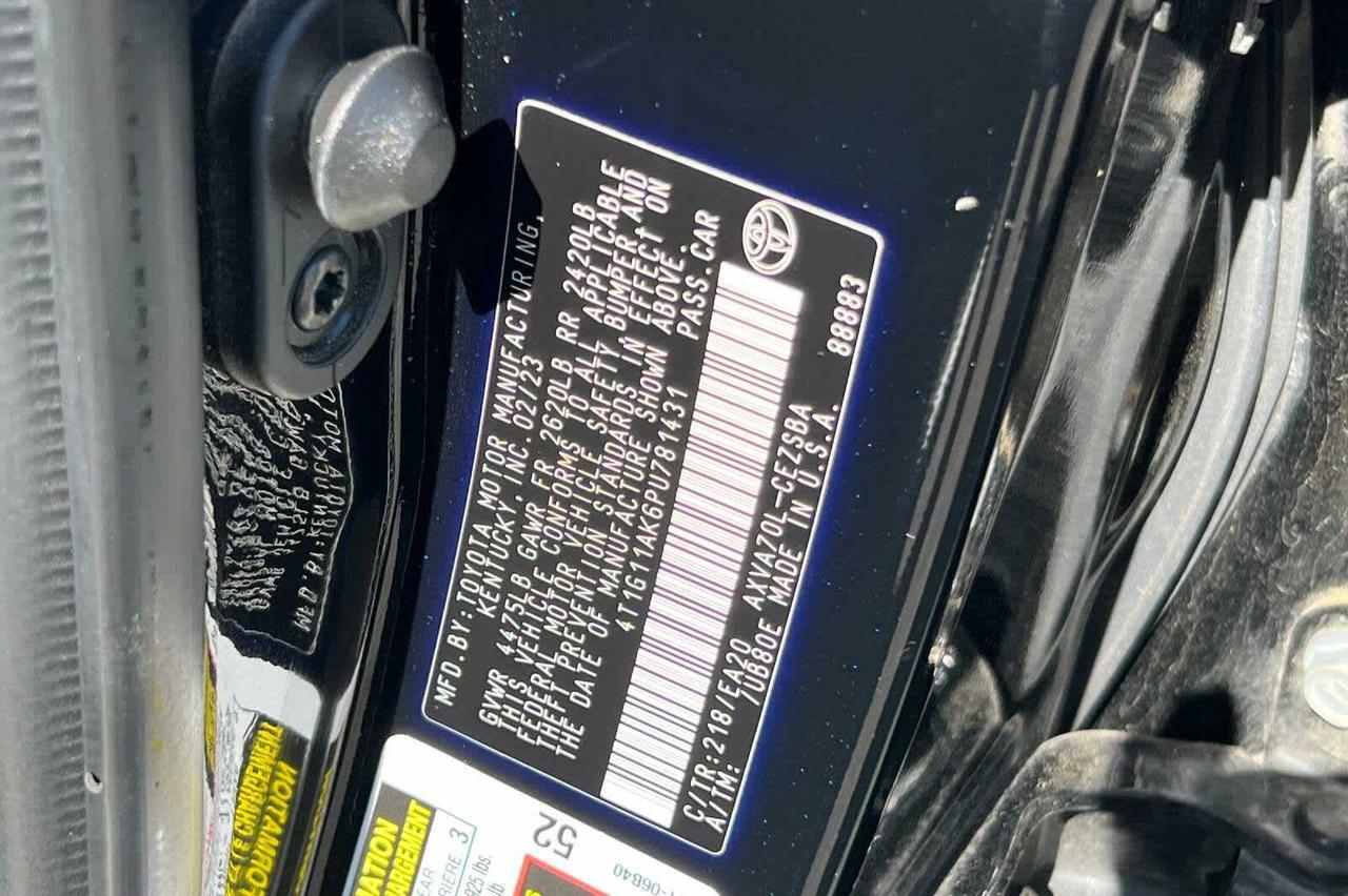 2023 Toyota Camry SE Roseville CA