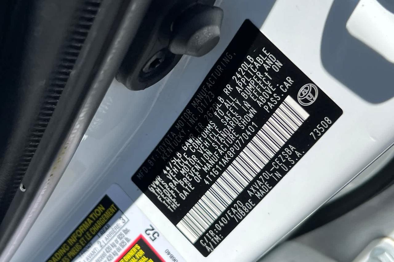 2023 Toyota Camry SE Roseville CA