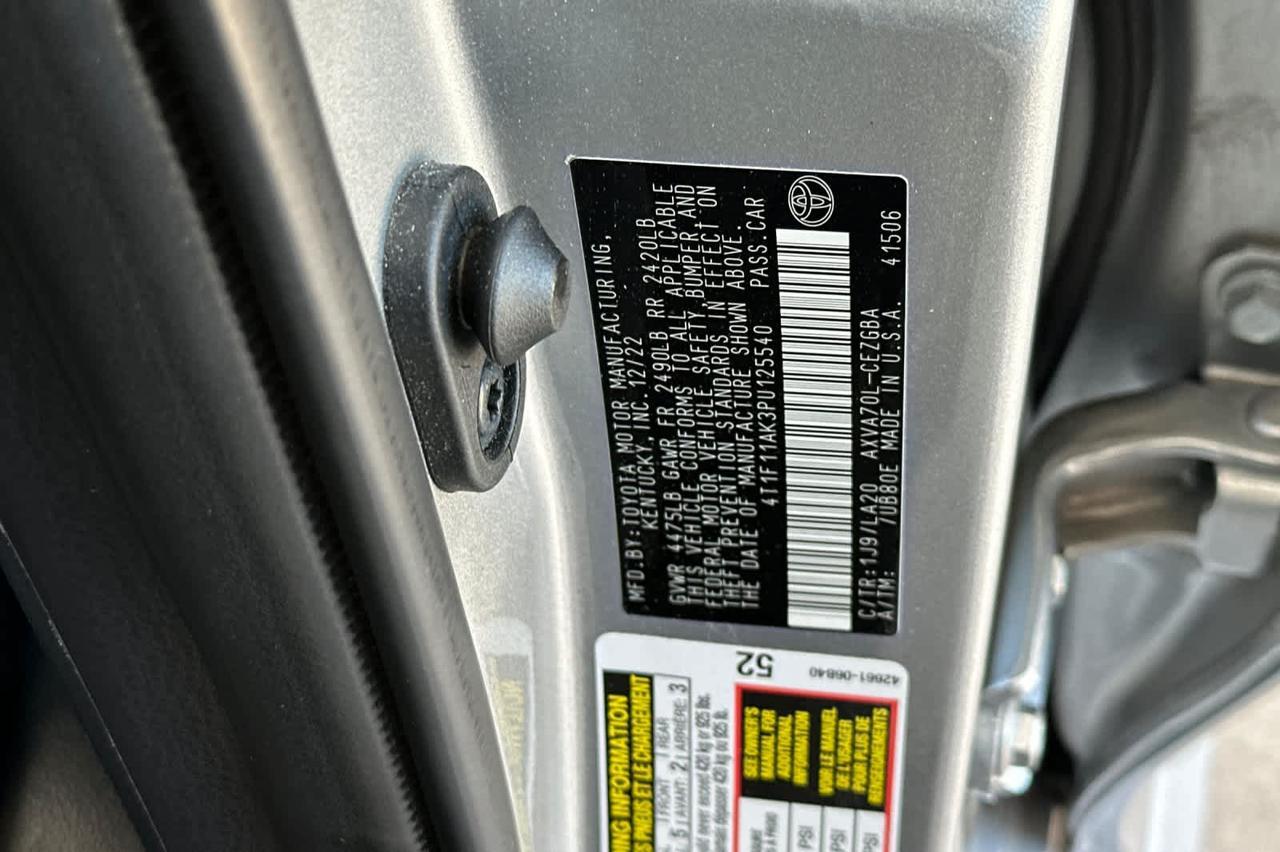 2023 Toyota Camry XLE Roseville CA