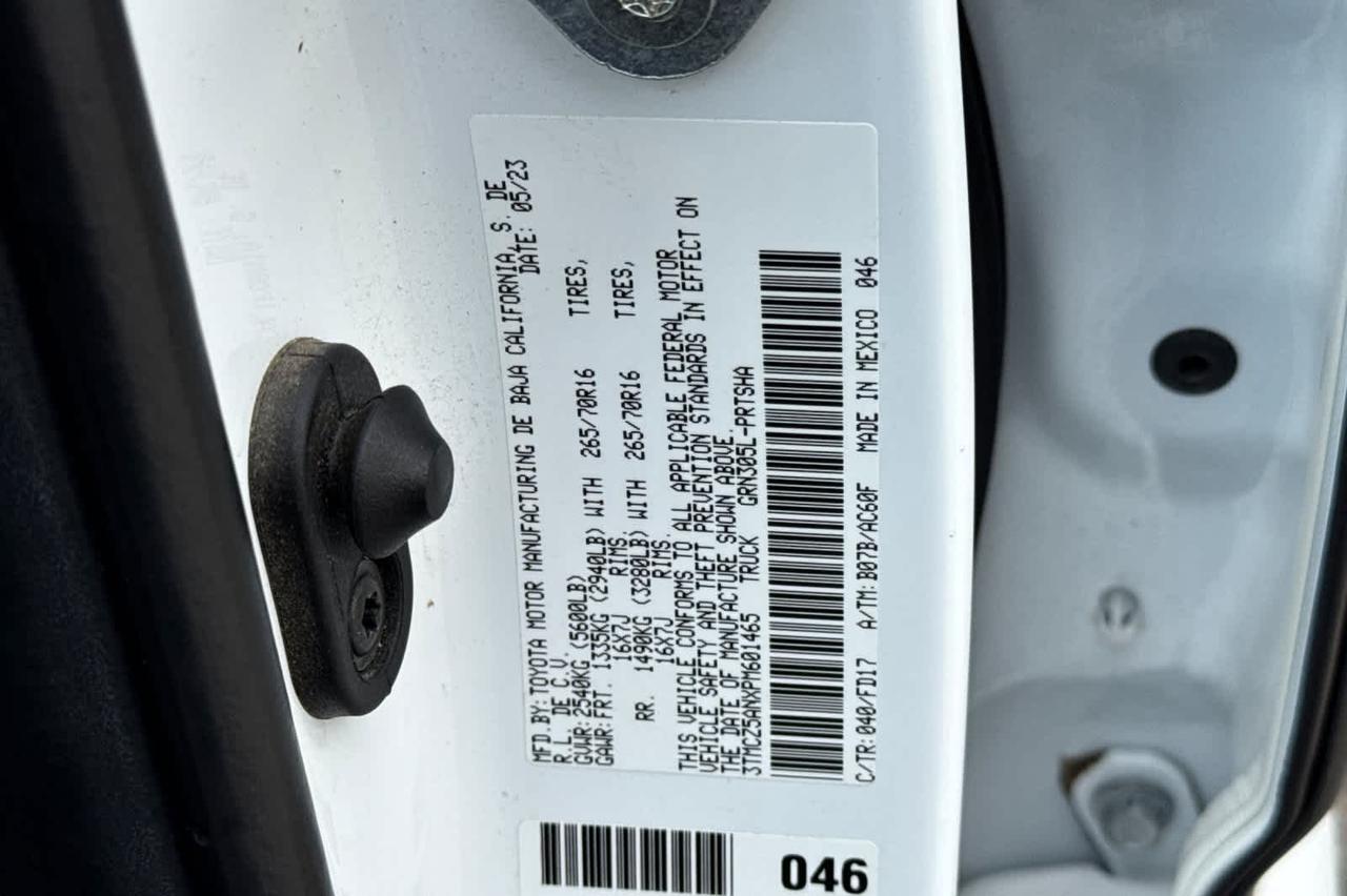 2023 Toyota Tacoma TRD Off Road Roseville CA