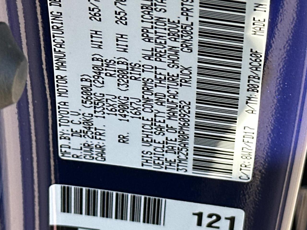 2023 Toyota Tacoma TRD Off-Road V6 Woodbridge VA