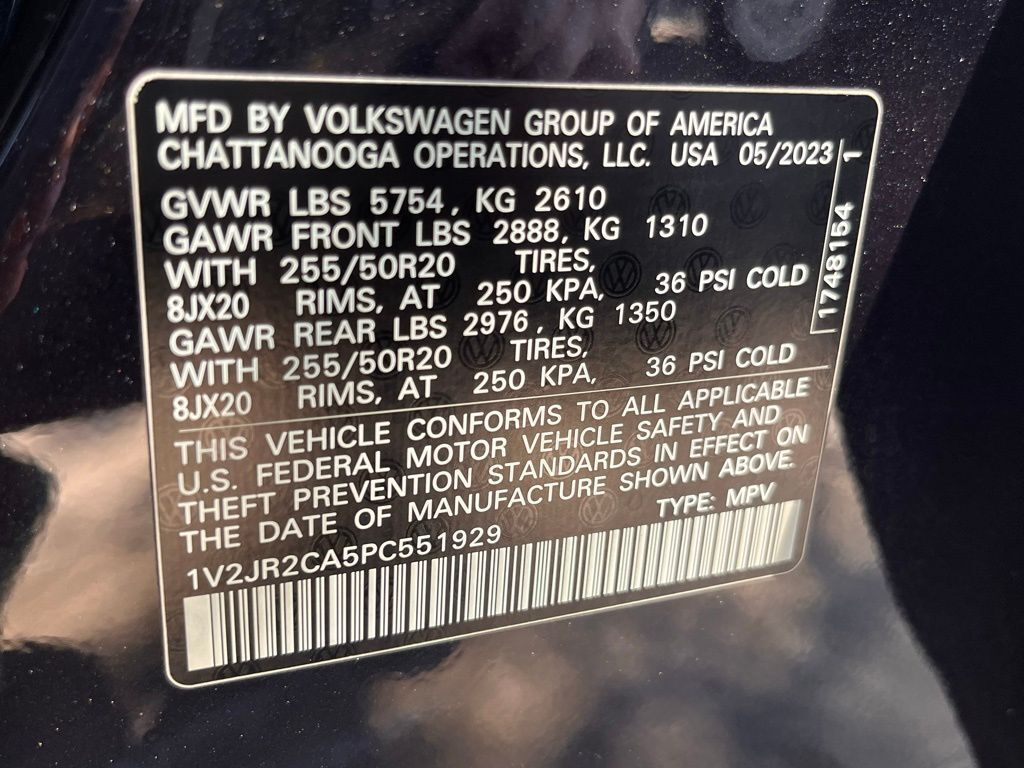 2023 Volkswagen Atlas 3.6L V6 SE w/Technology Tampa FL