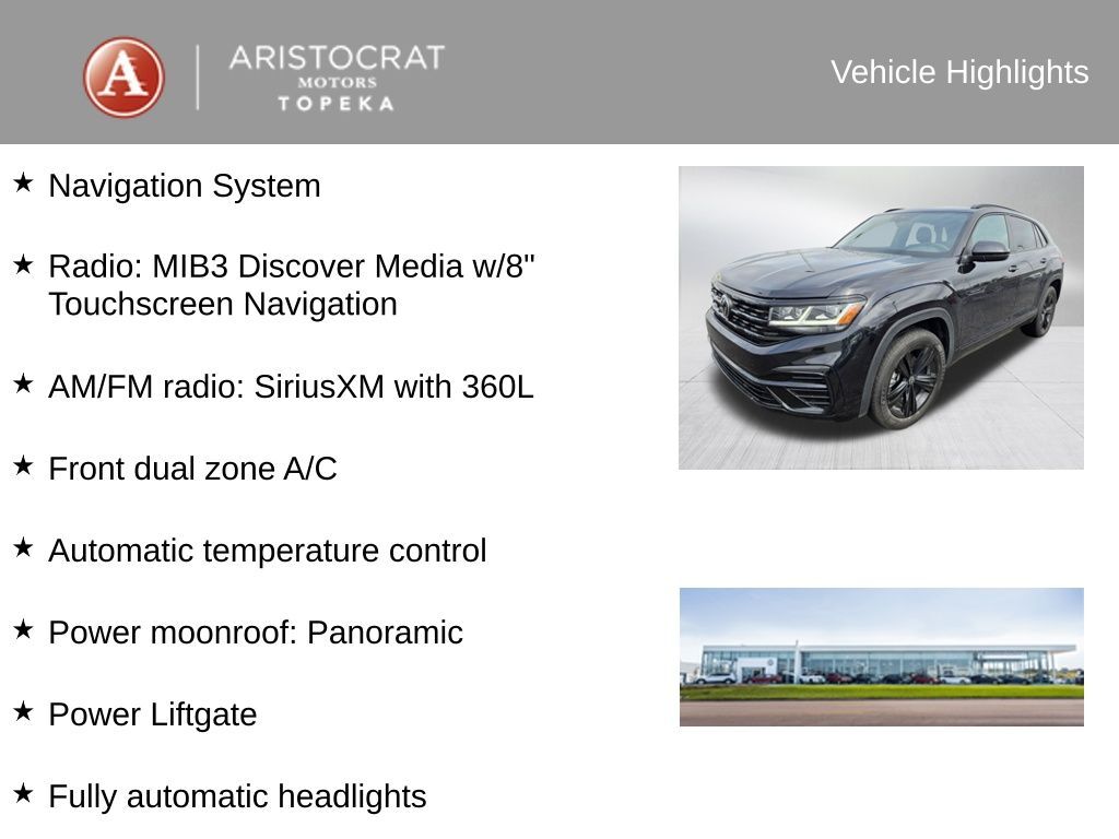 2023 Volkswagen Atlas Cross Sport 3.6L V6 SEL R-Line