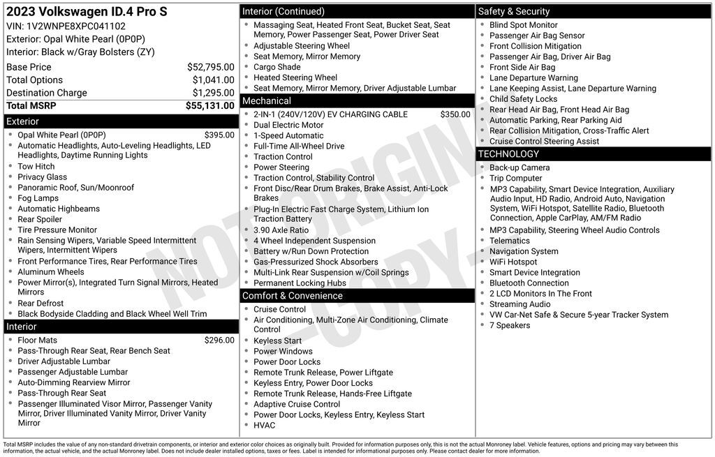 2023 Volkswagen ID.4 Pro S San Clemente CA