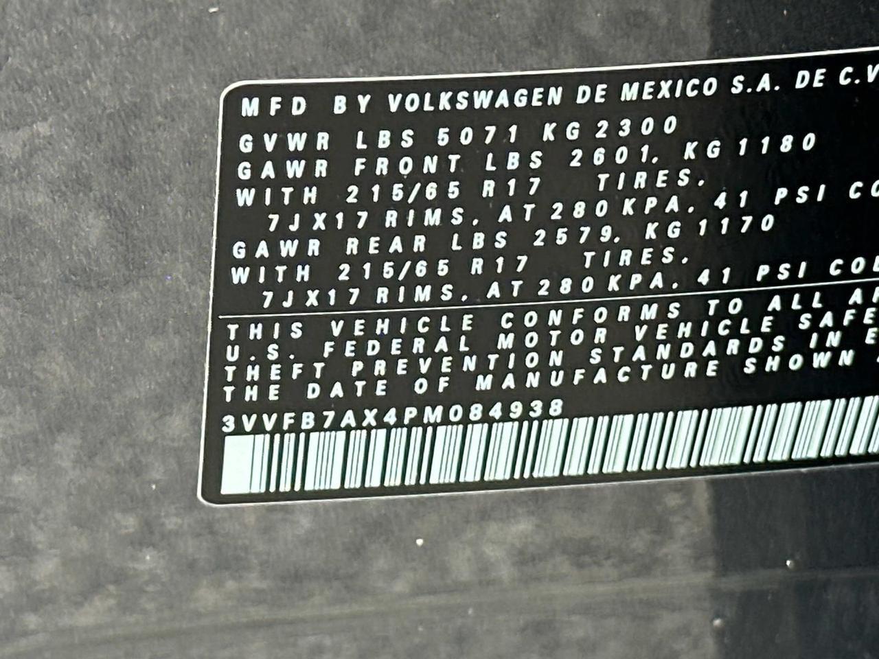 2023 Volkswagen Tiguan 2.0T S Woodbridge VA