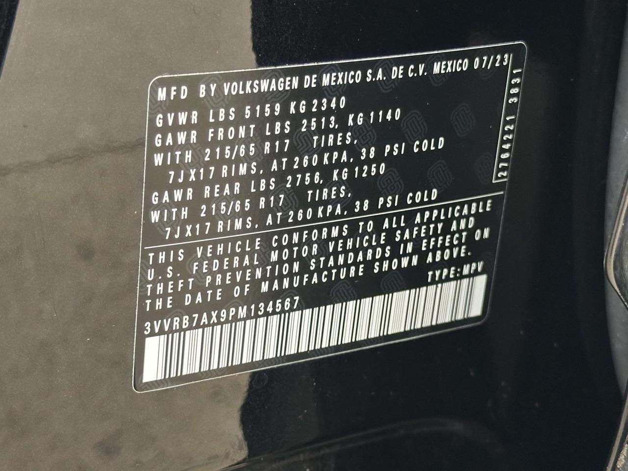 2023 Volkswagen Tiguan 2.0T S Woodbridge VA