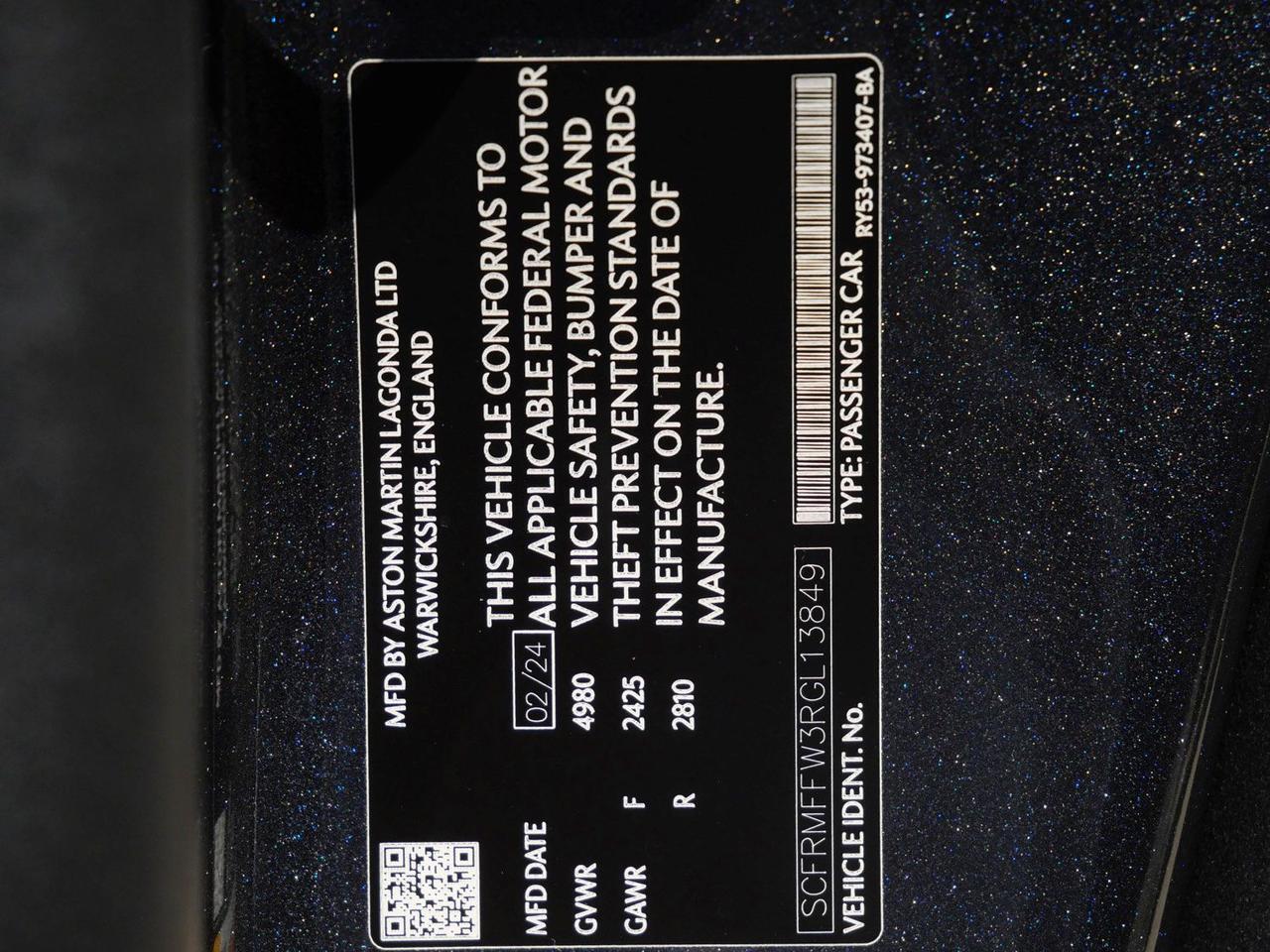 2024 Aston Martin DB12 Coupe Coupe Lawrence KS