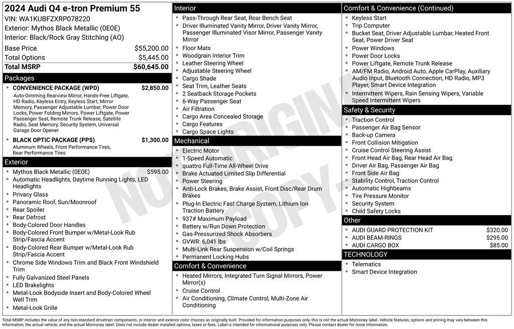 2024 Audi Q4 e-tron Premium Lakeland FL