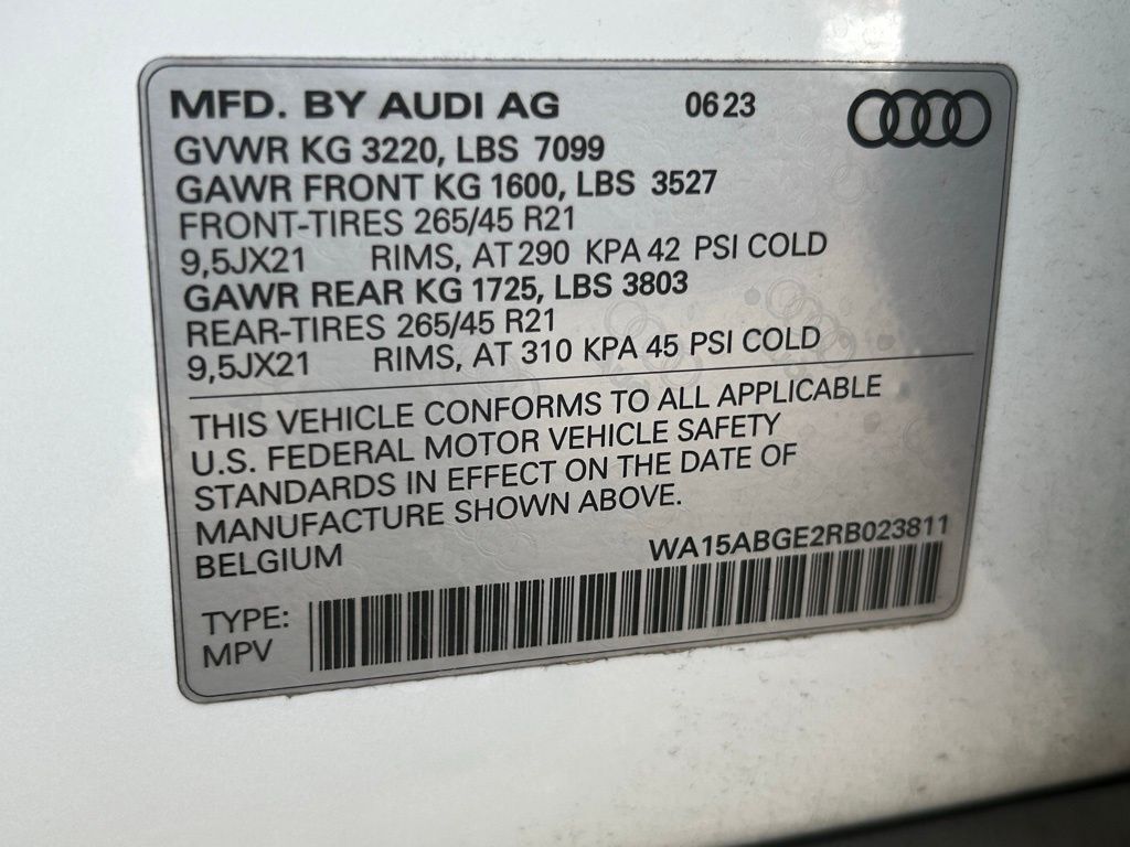 2024 Audi Q8 e-tron Premium Plus Lakeland FL