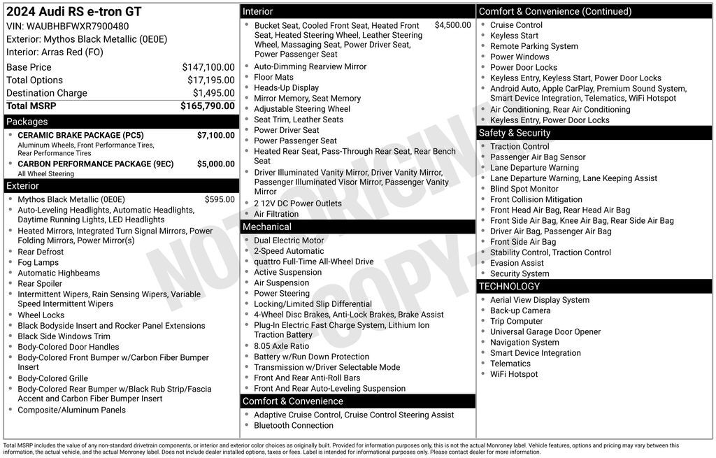 2024 Audi RS e-tron GT Base Lakeland FL