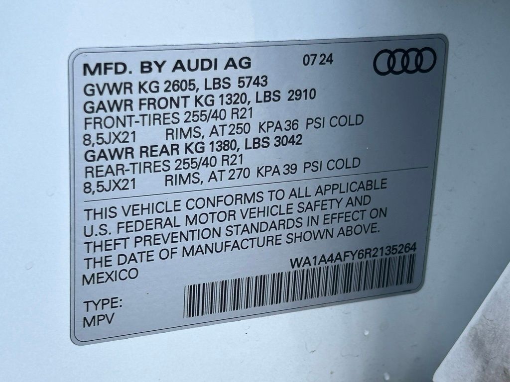 2024 Audi SQ5 Premium Lakeland FL