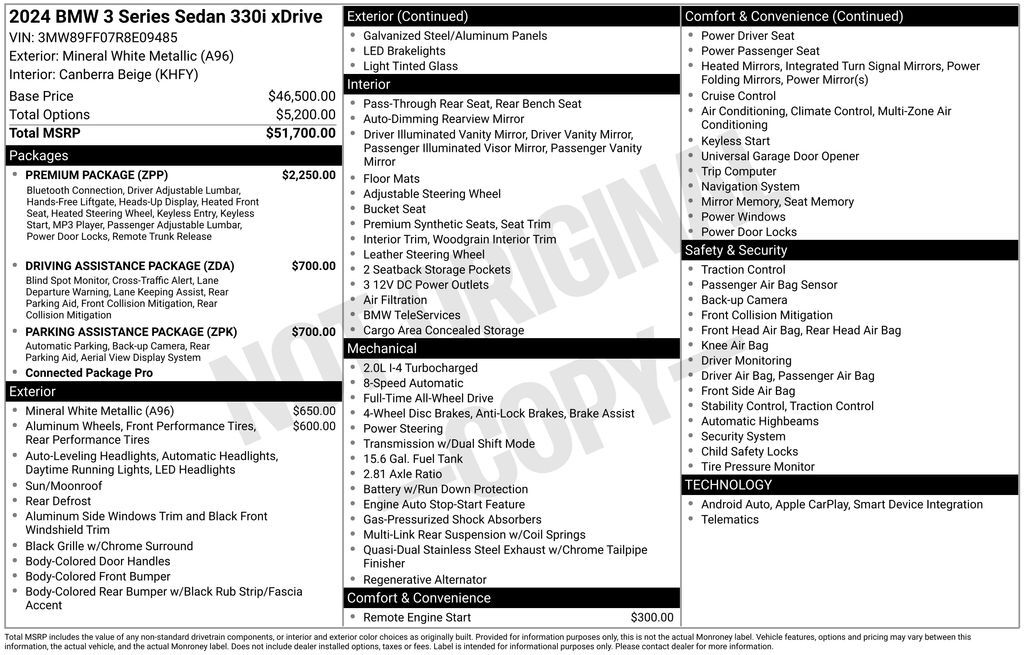 2024 BMW 3 Series 330i xDrive San Clemente CA