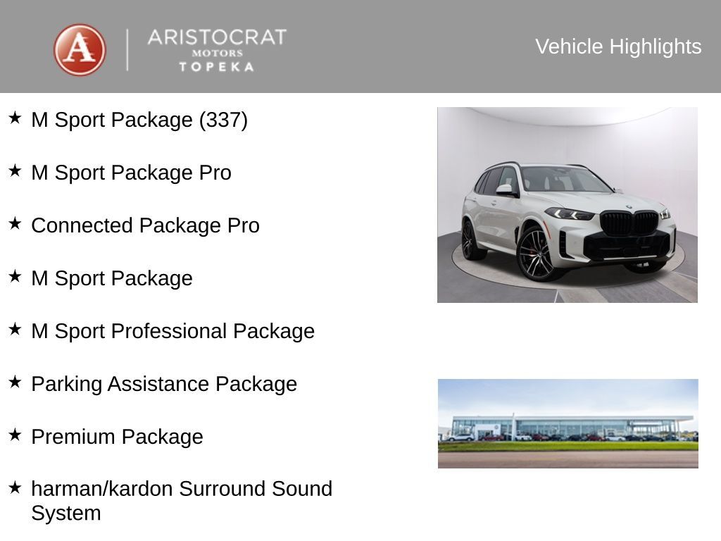 2024 BMW X5 xDrive40i