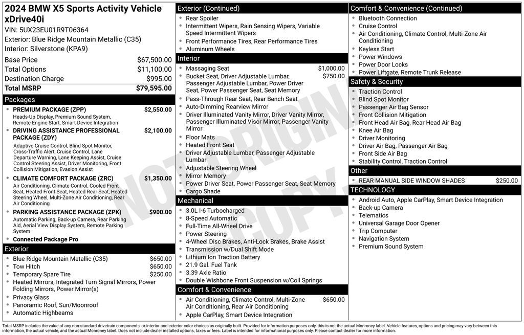 2024 BMW X5 xDrive40i San Clemente CA