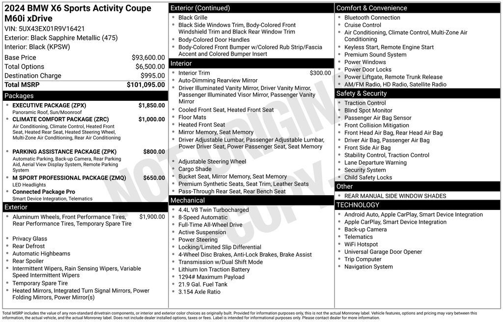 2024 BMW X6 M60i San Clemente CA