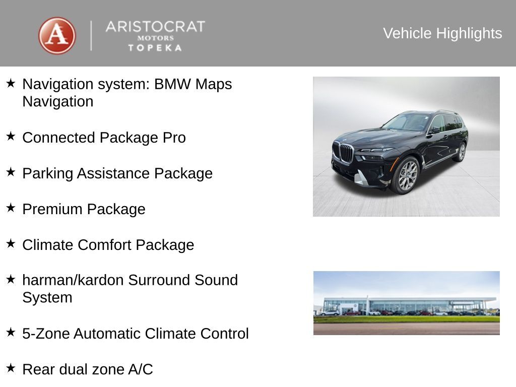 2024 BMW X7 xDrive40i