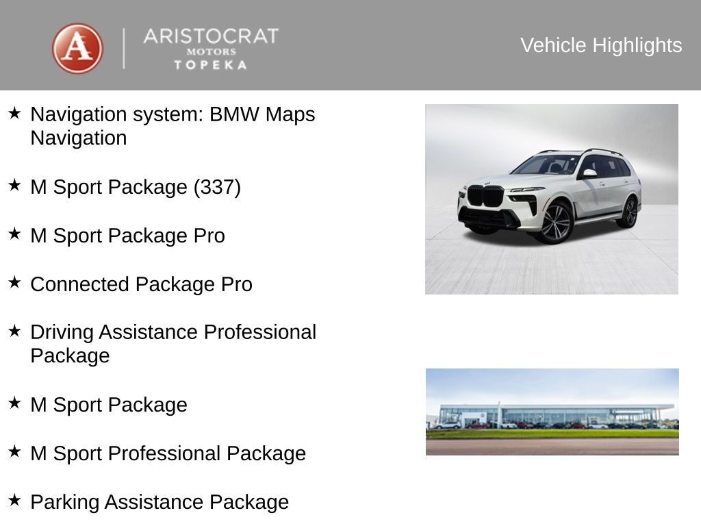 2024 BMW X7 xDrive40i