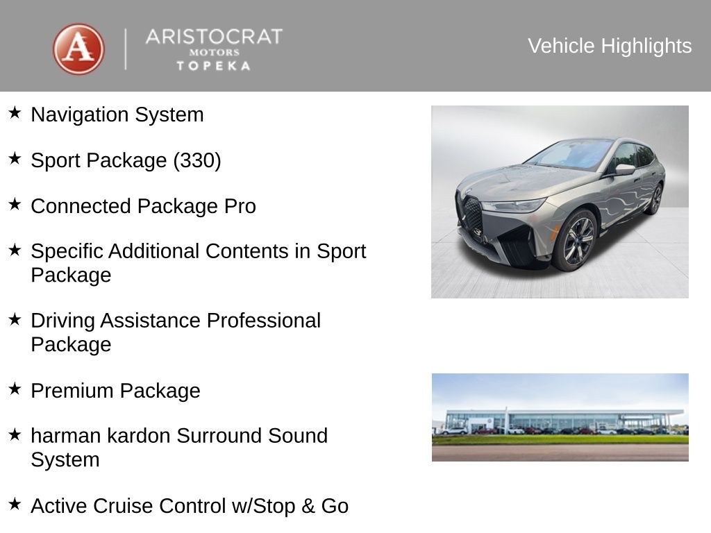 2024 BMW iX xDrive50 San Clemente CA