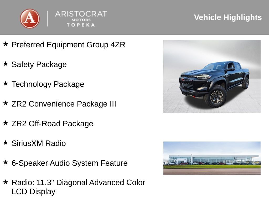 2024 Chevrolet Colorado ZR2