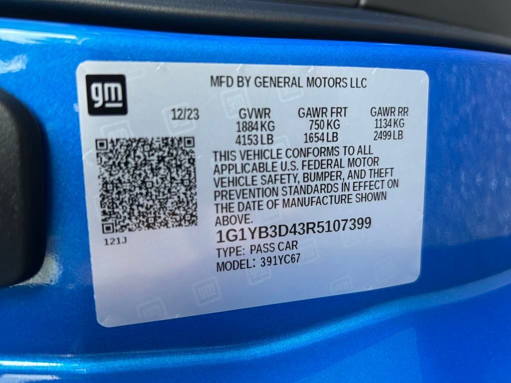 2024 Chevrolet Corvette Stingray Lakeland FL