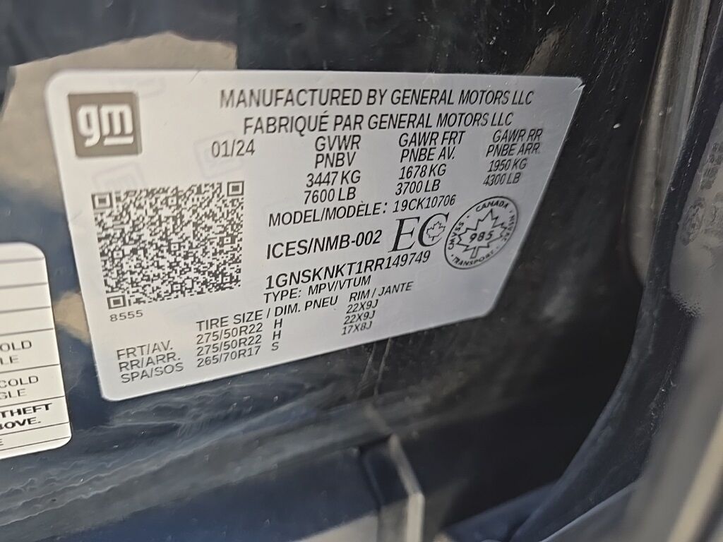 2024 Chevrolet Tahoe LT 4WD Fond du Lac WI 2024 Chevrolet Tahoe LT 4WD Fond du Lac WI