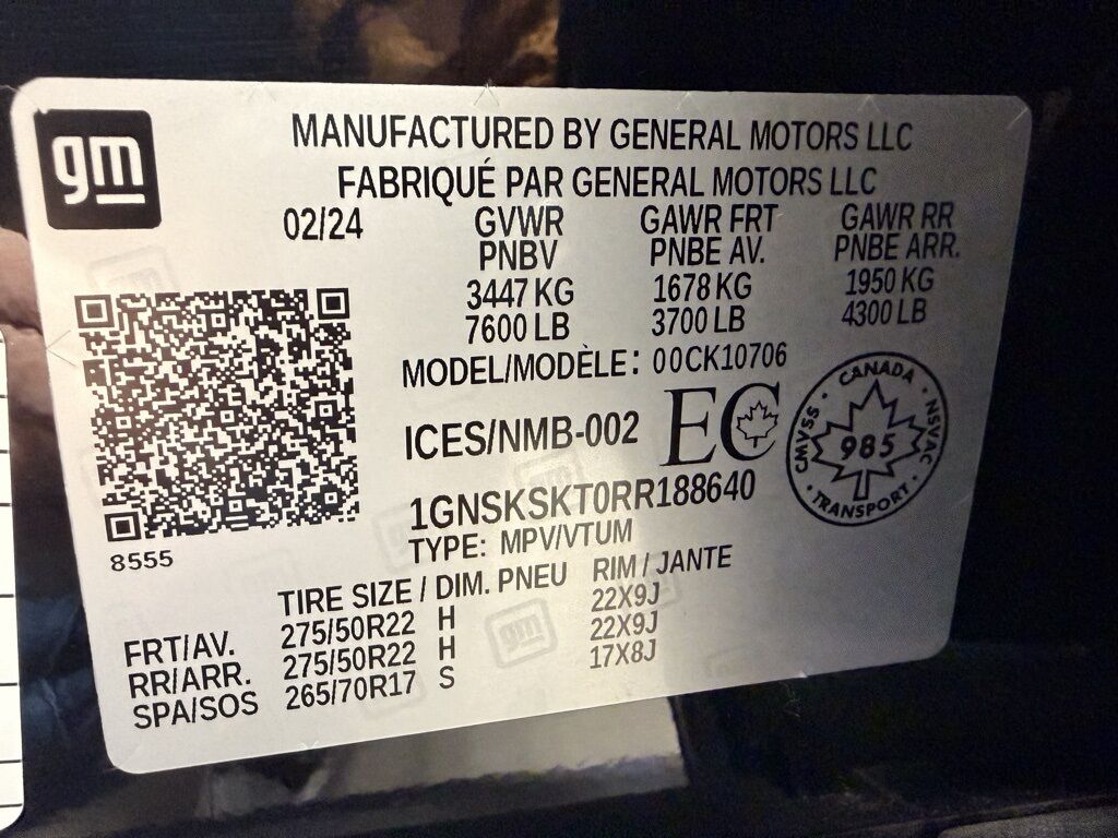 2024 Chevrolet Tahoe Premier 4WD Minocqua WI 2024 Chevrolet Tahoe Premier 4WD Minocqua WI