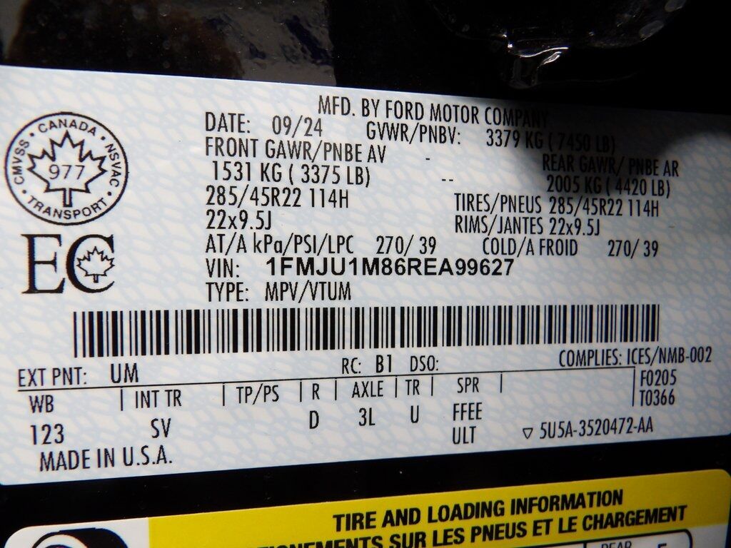 2024 Ford Expedition Platinum 4WD Fond du Lac WI