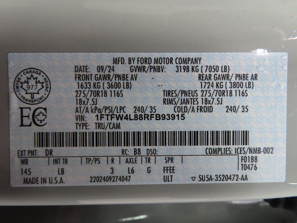 2024 Ford F-150 4x4 SuperCrew Tremor Fond du Lac WI 2024 Ford F-150 4x4 SuperCrew Tremor Fond du Lac WI