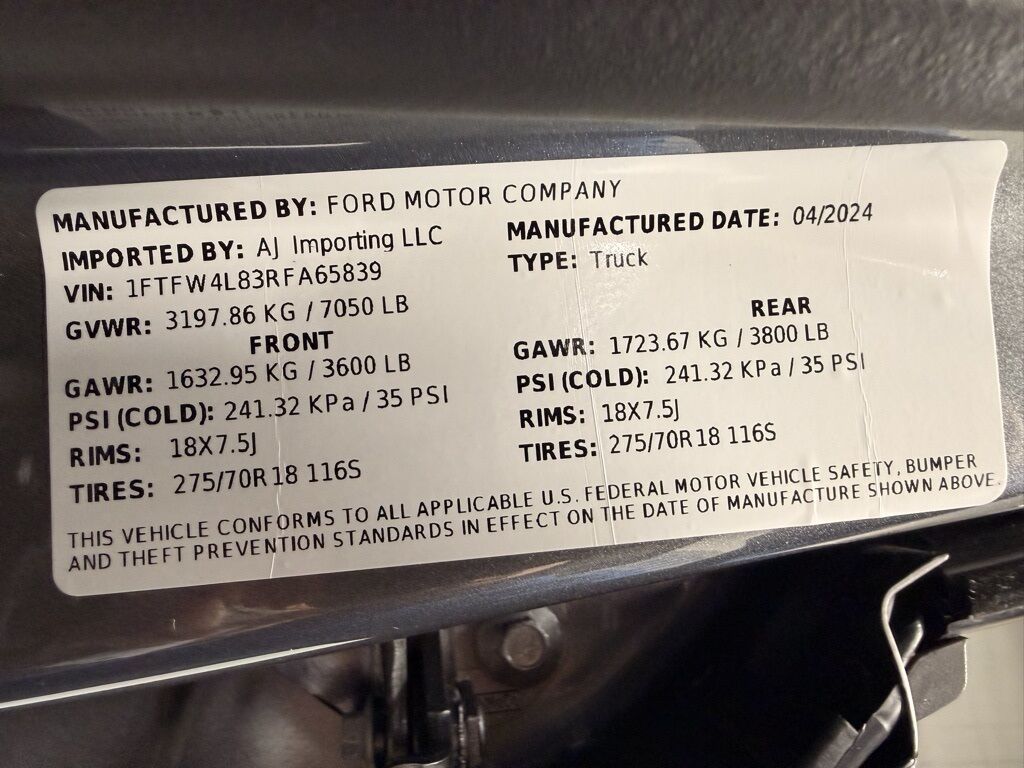 2024 Ford F-150 4x4 SuperCrew Tremor Minocqua WI 2024 Ford F-150 4x4 SuperCrew Tremor Minocqua WI