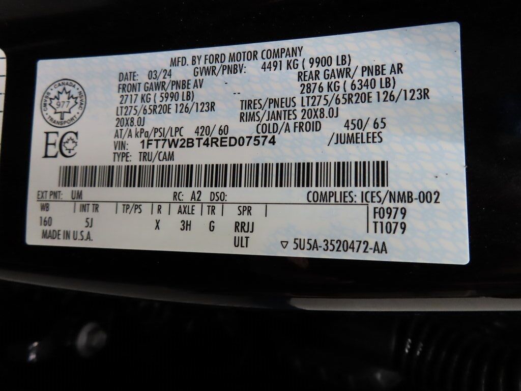 2024 Ford F-250 Super Duty 4x4 Crew Cab Lariat Fond du Lac WI