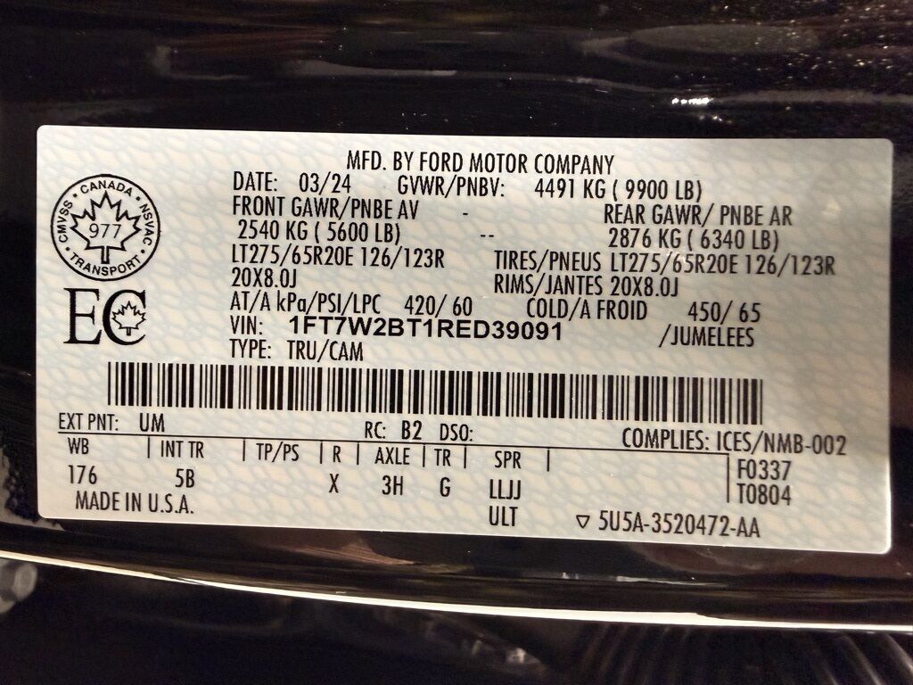 2024 Ford F-250 Super Duty 4x4 Crew Cab Lariat Minocqua WI 2024 Ford F-250 Super Duty 4x4 Crew Cab Lariat Minocqua WI