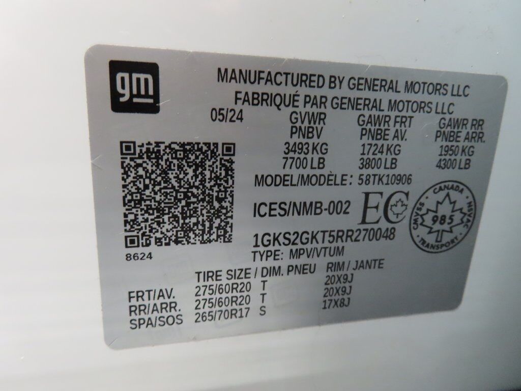 2024 GMC Yukon XL SLT 4WD Fond du Lac WI 2024 GMC Yukon XL SLT 4WD Fond du Lac WI