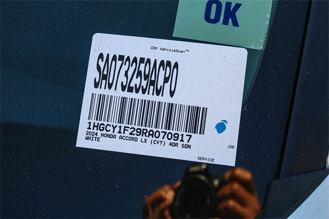 2024 Honda Accord LX El Monte CA 2024 Honda Accord LX El Monte CA