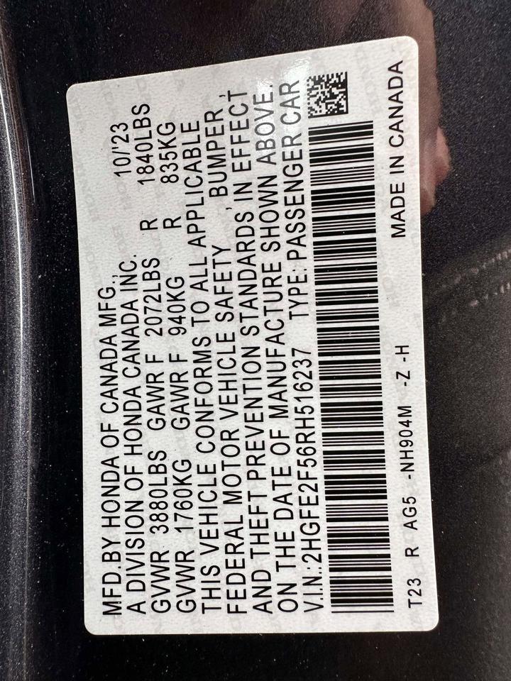 2024 Honda Civic Sedan Sport San Clemente CA