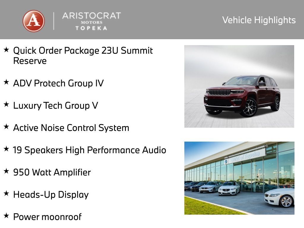 2024 Jeep Grand Cherokee Summit Reserve
