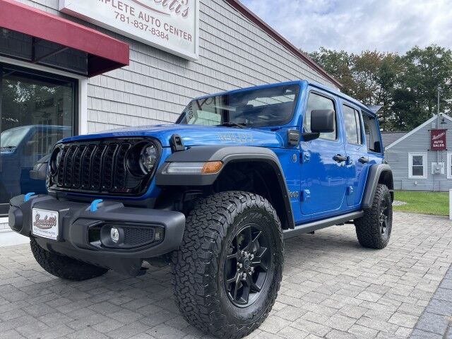 2024 Jeep Wrangler 4xe Willys Marshfield MA 2024 Jeep Wrangler 4xe Willys Marshfield MA