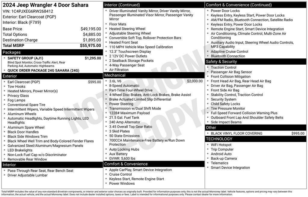 2024 Jeep Wrangler Sahara Lakeland FL