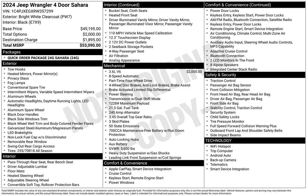 2024 Jeep Wrangler Sahara Lakeland FL