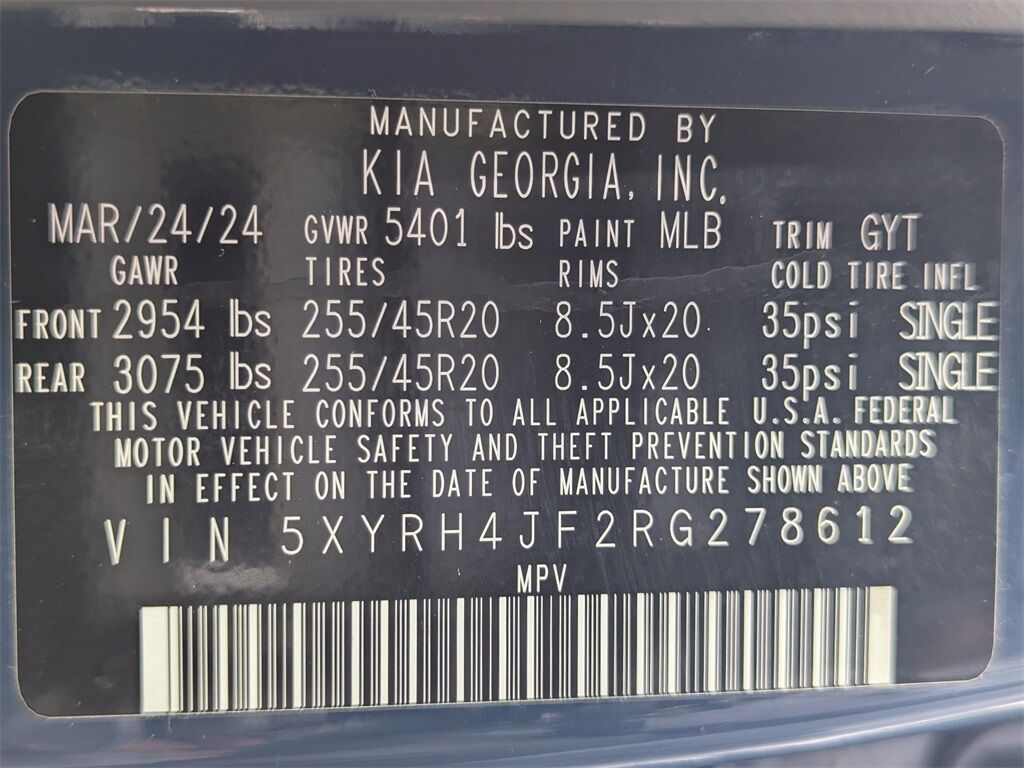 2024 Kia Sorento EX Kennesaw GA 2024 Kia Sorento EX Kennesaw GA