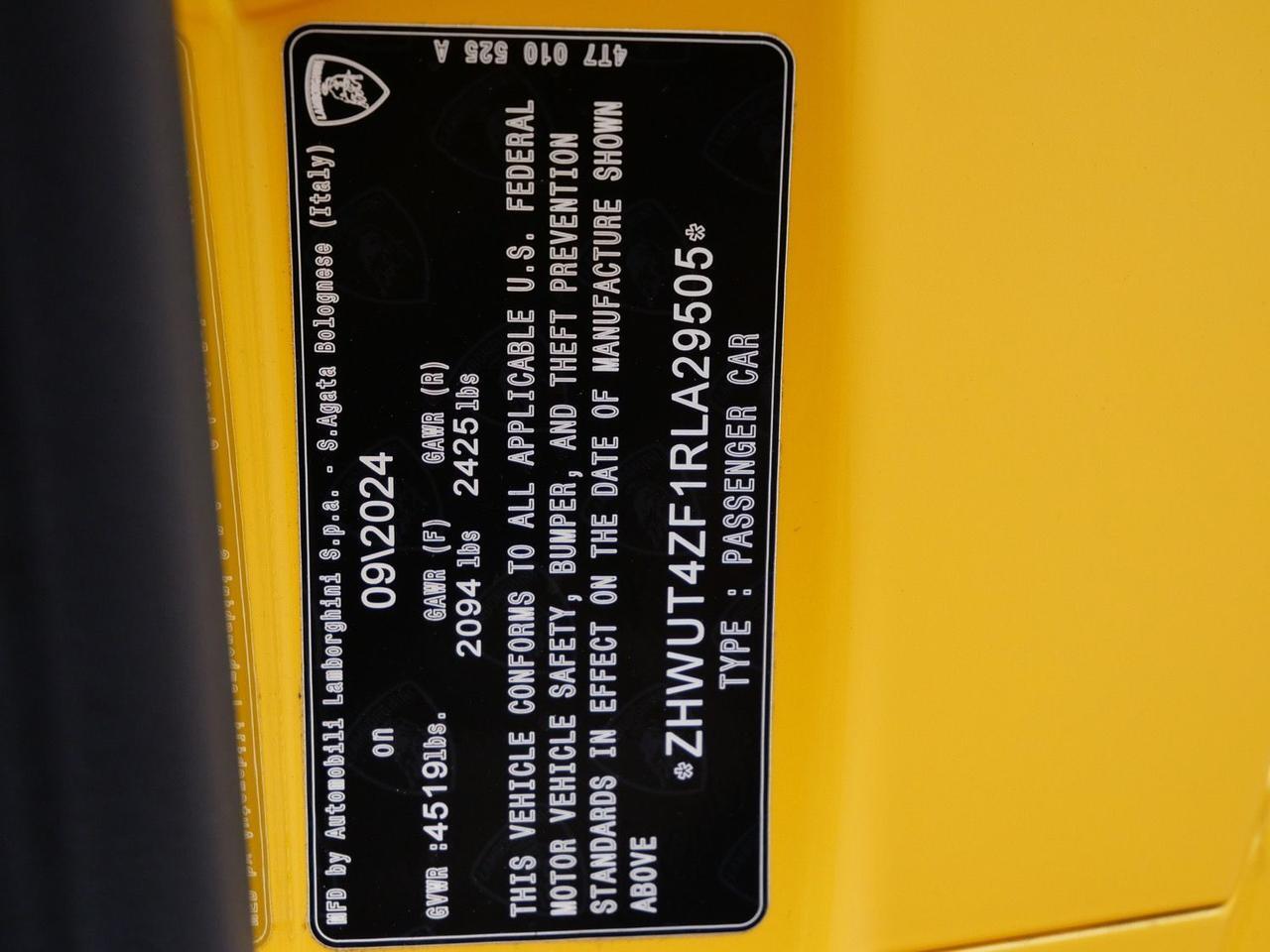 2024 Lamborghini Huracan EVO Base Base Lawrence KS